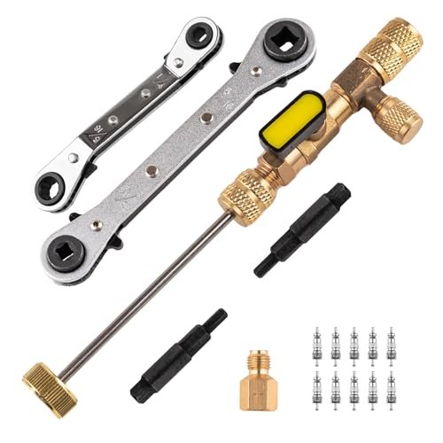 jiouxip Valve Core Remover Installer Tool and HVAC Service...