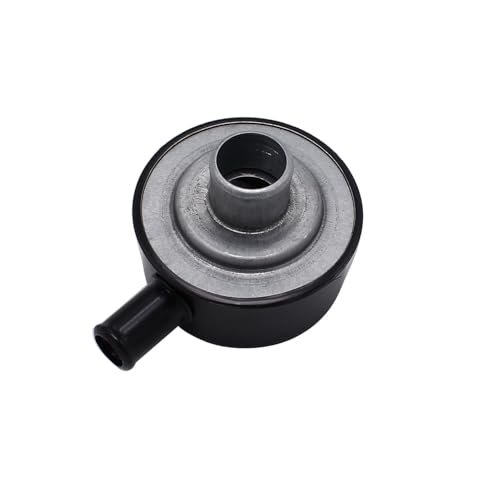 Black Round Push In Style Valve Cover Breather with Vent...