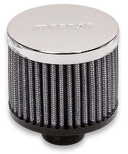 Moroso 68817 Valve Cover Breather, Push In Style, Non Hooded