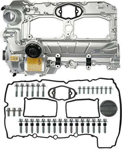 Upgrade Aluminum N20 Engine Valve Cover Kit with Gasket,...