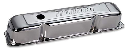 Moroso 68181 Chrome Valve Covers, Fits Chrysler Mopar Big...