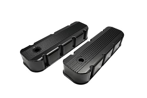 DEEPMOTOR Aluminum Finned Fabricated Valve Cover for Big...