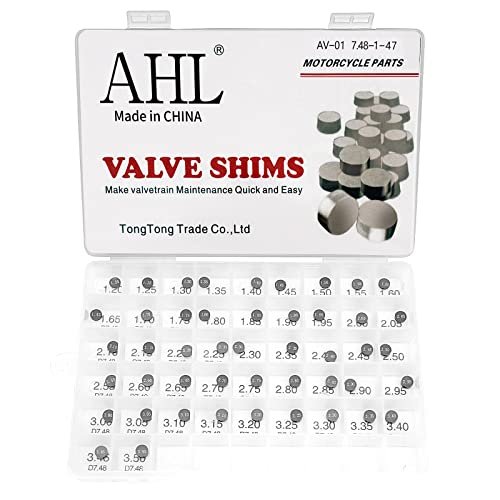 AHL 7.48mm O.D. Adjustable Valve Shim Kit for Honda...