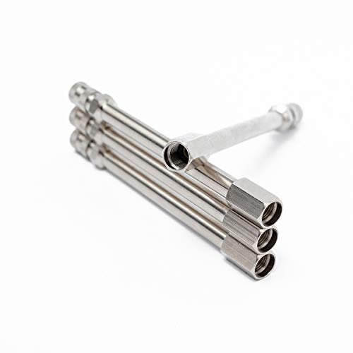 Tiziri 4xPCS 100mm 4inch Wheel Valve Extension Rod Extender...