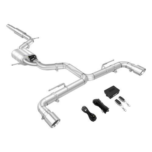 Peastorm Catback Exhaust System, Muffler Cat Back...