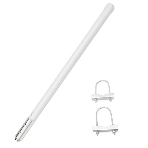 Dual Band Fiberglass Radio Antenna, UHF VHF 144/430mhz Base...