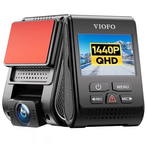 VIOFO Dash Cam A119 V3 2K 2560x1440P Quad HD+ 60FPS...