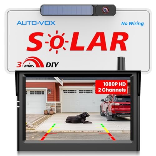 AUTO-VOX Solar Wireless Backup Camera:5