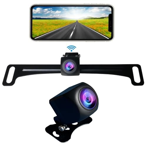 WiFi Backup Camera, Strong 5G WiFi HD1080P Clear Picture,...