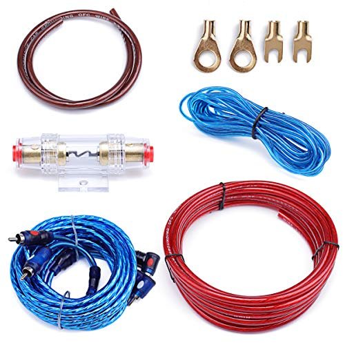 Muzata 10 Gauge Amp Wiring Kit Amplifier Installation with...