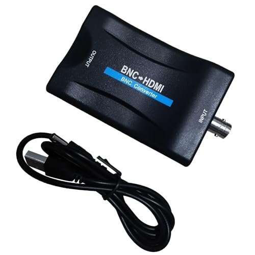 Meekwds Coax to Hdmi Adapter,BNC to HDMI Converter,CVBS...