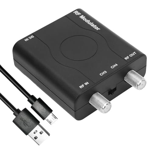 WOHPNLE HDM61 HDMI to Coax Adapter, 1080P HDMI to RF...