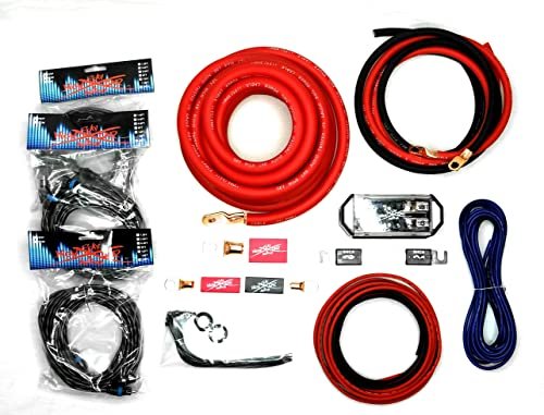 Dual Amp Kit Sky High Car Audio 1/0 to Dual...