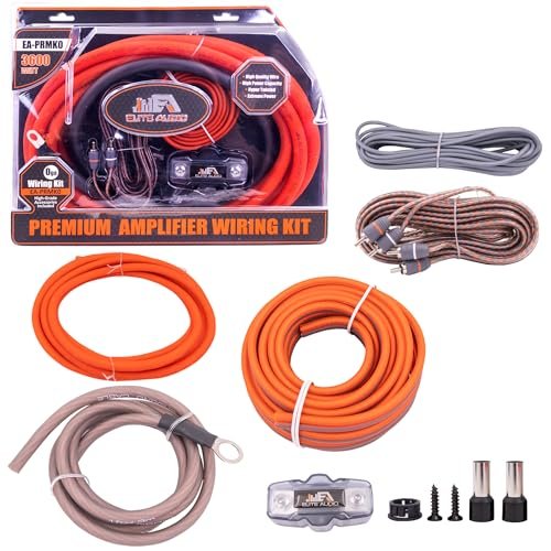 Elite Audio Premium Series Amp Kit Copper Clad Aluminum...