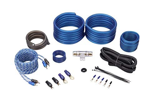 Rockville RWK41 4 Gauge Complete Car Amp Wiring Kit with...