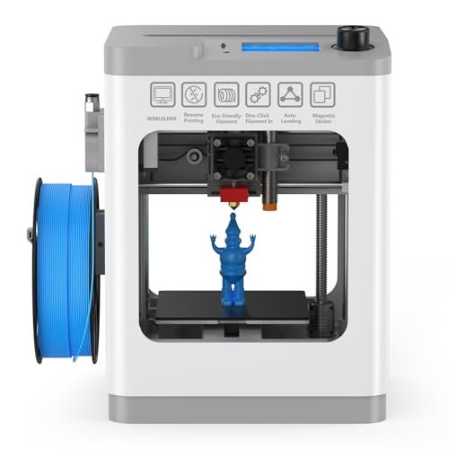 TINA2 Mini 3D Printer, HEPHI3D FDM 3D Printers for...