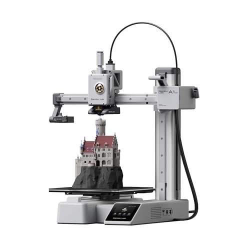 Bambu Lab A1 Mini 3D Printer, Support Multi-Color 3D...