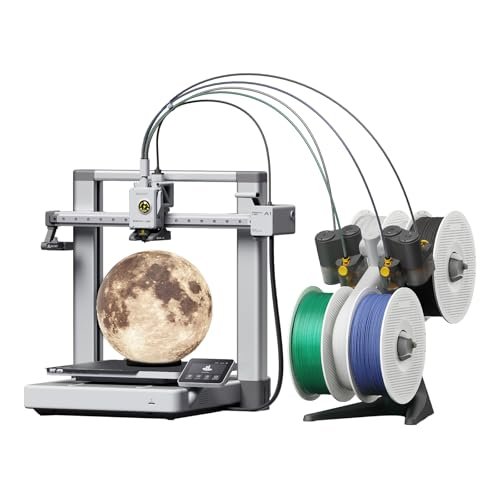 Bambu Lab A1 Combo + LED Lamp Kit, Multi-Color 3D...